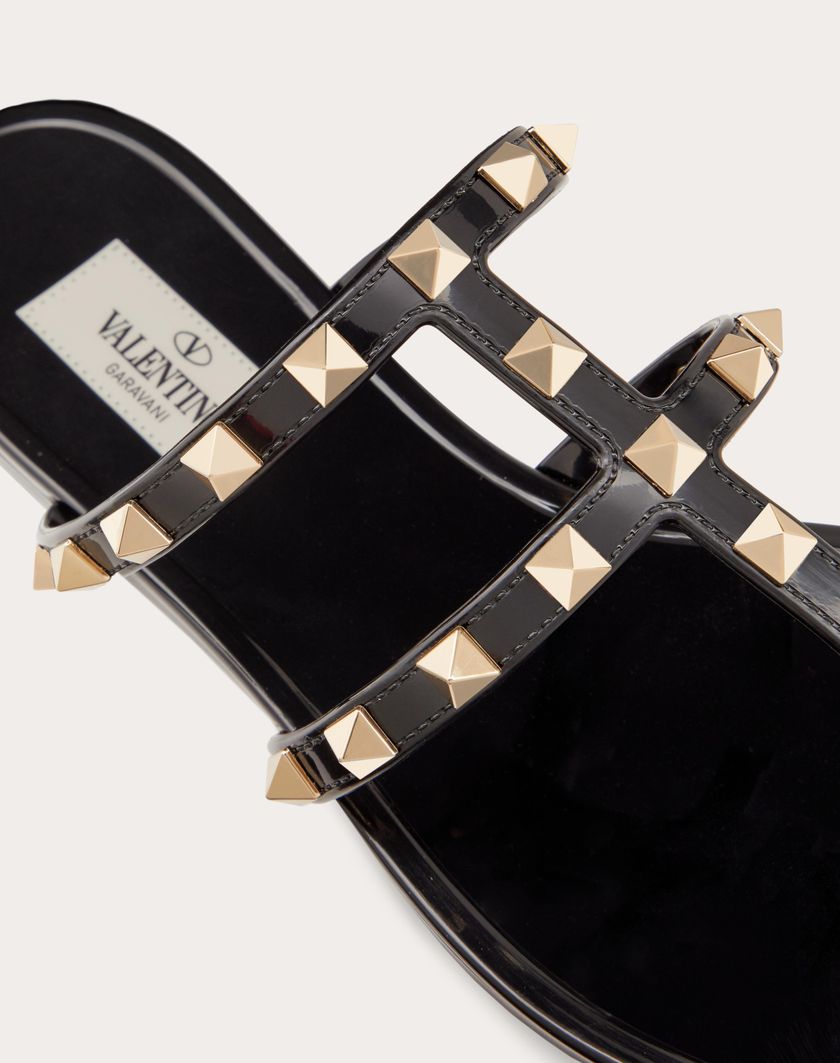 ROCKSTUD FLAT RUBBER SANDAL - Image 2